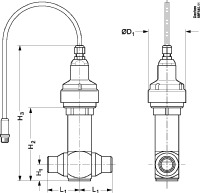 Danfoss Electric regulating valve, CCM Actuator