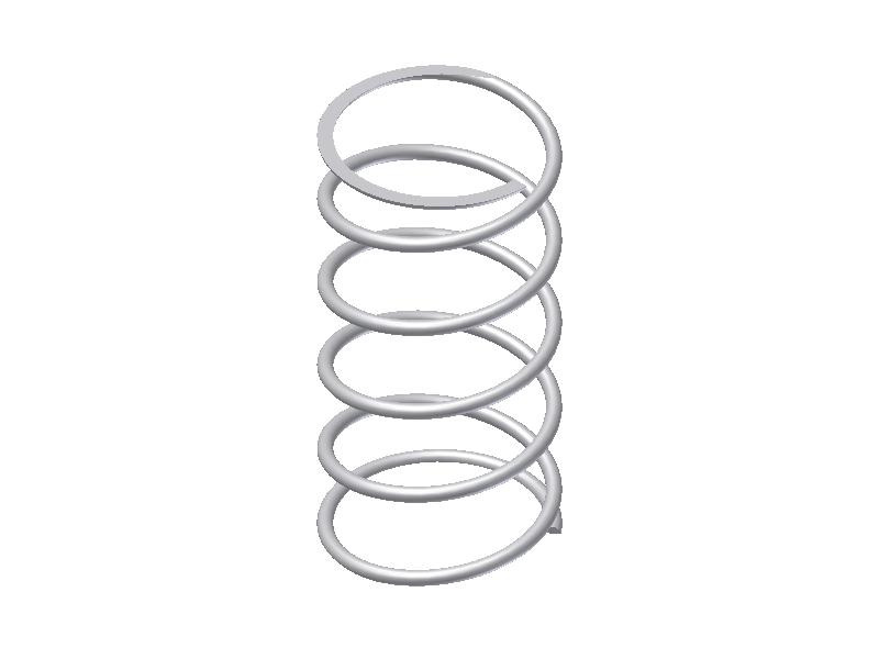 Danfoss Spare part, WVS 80; WVTS 80, Spring Spring, Spring