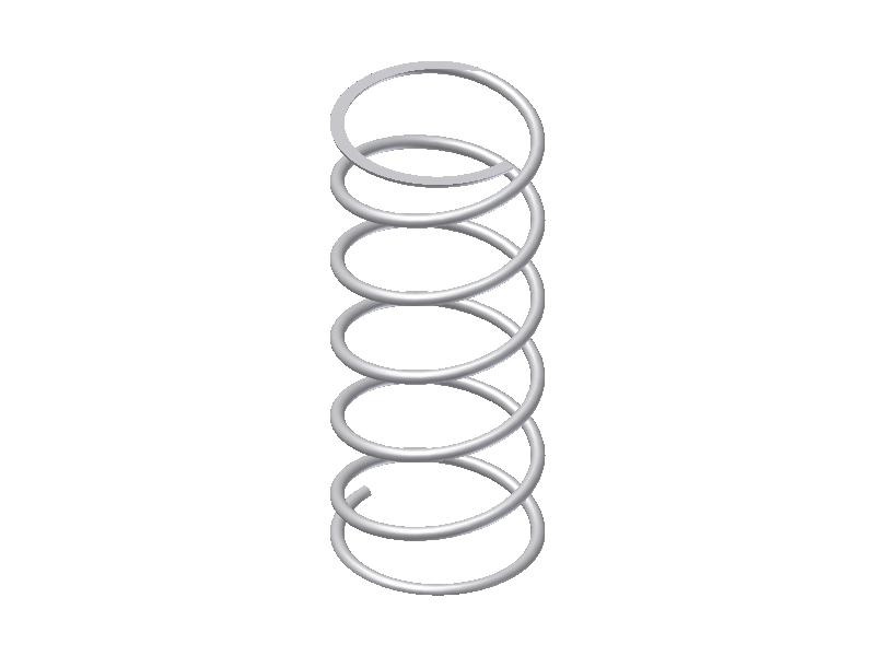 Danfoss Spare part, WVS 100; WVTS 100, Spring Spring, Spring