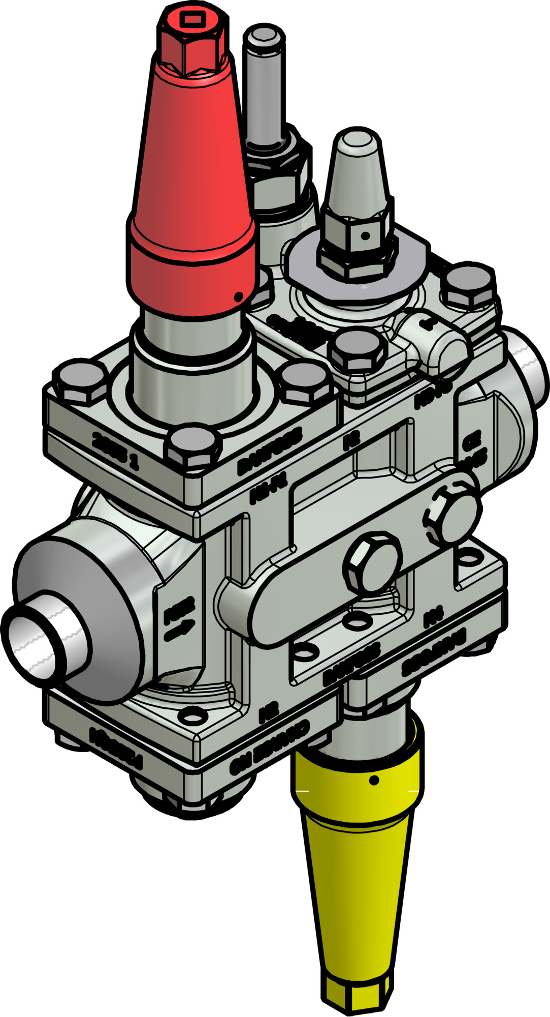 Danfoss Valve station, ICF 25-4-10RB, 25 mm