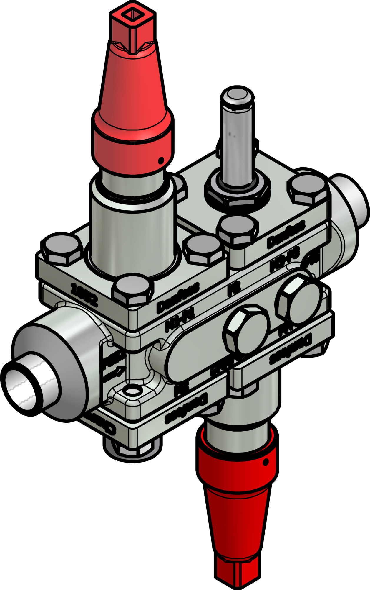 Danfoss Valve station, ICF 20-4-90, 20 mm