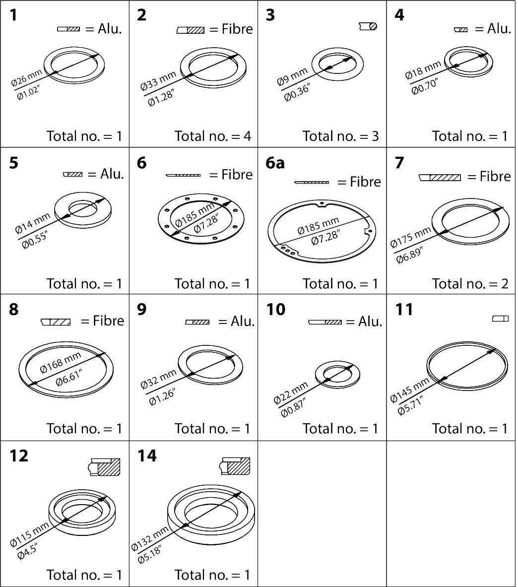 Danfoss Repair kit, Repair kit