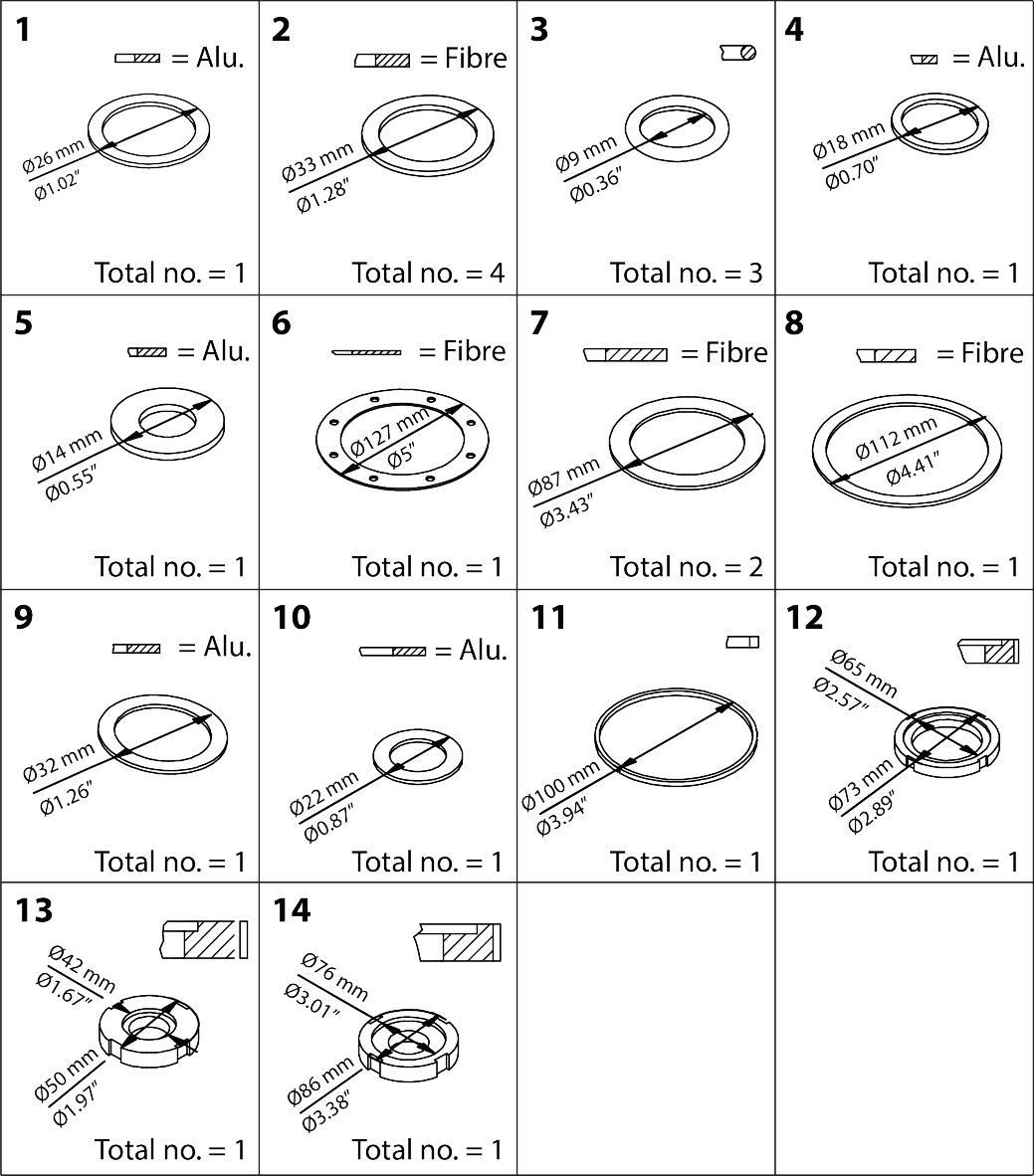 Danfoss Repair kit, Repair kit