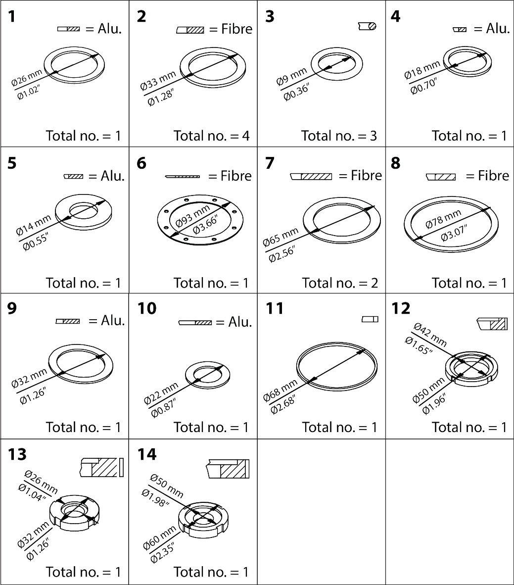 Danfoss Repair kit, Repair kit