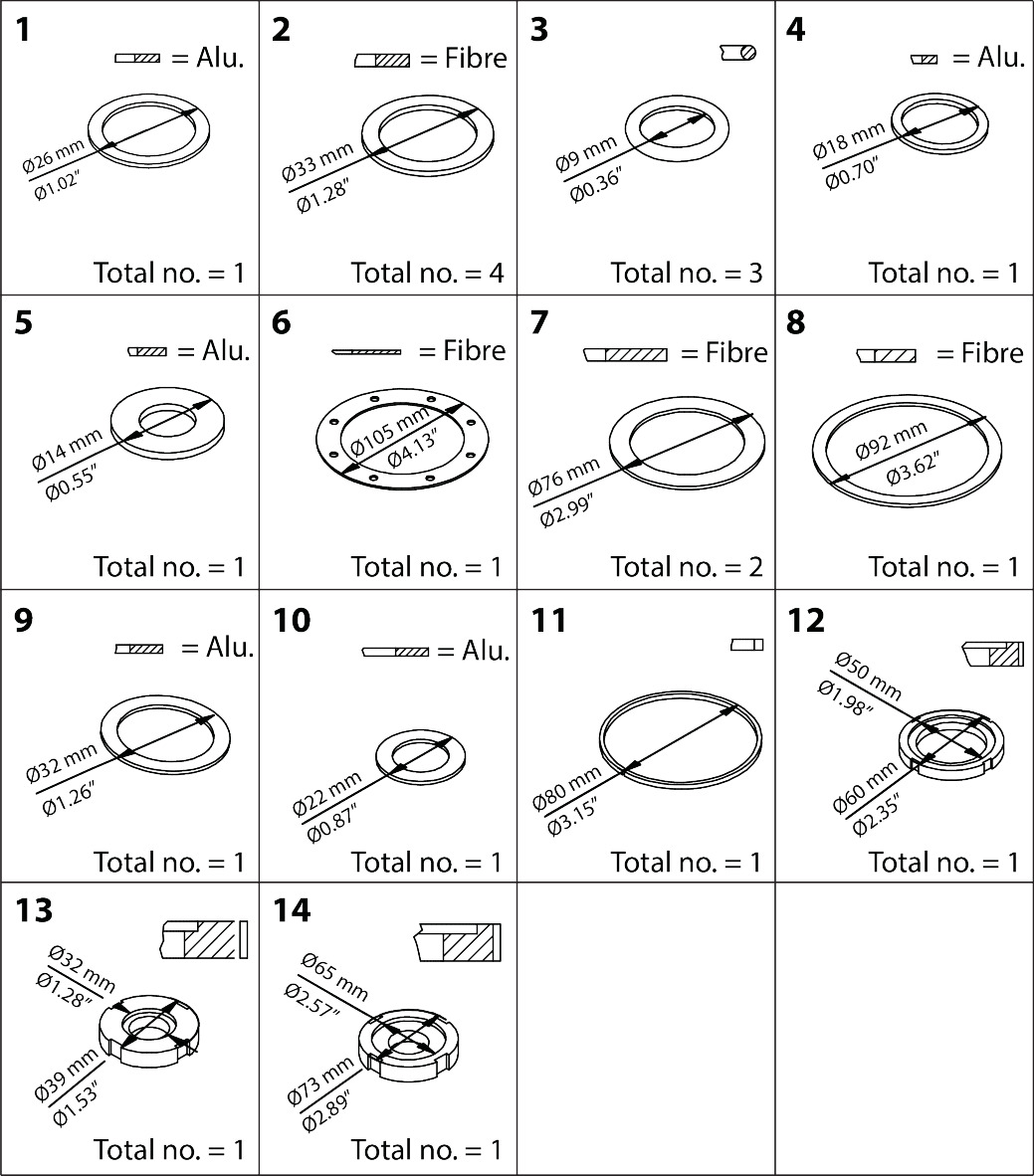 Danfoss Repair kit, Repair kit