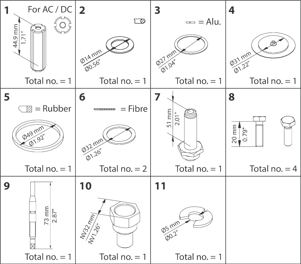 Danfoss Overhaul kit
