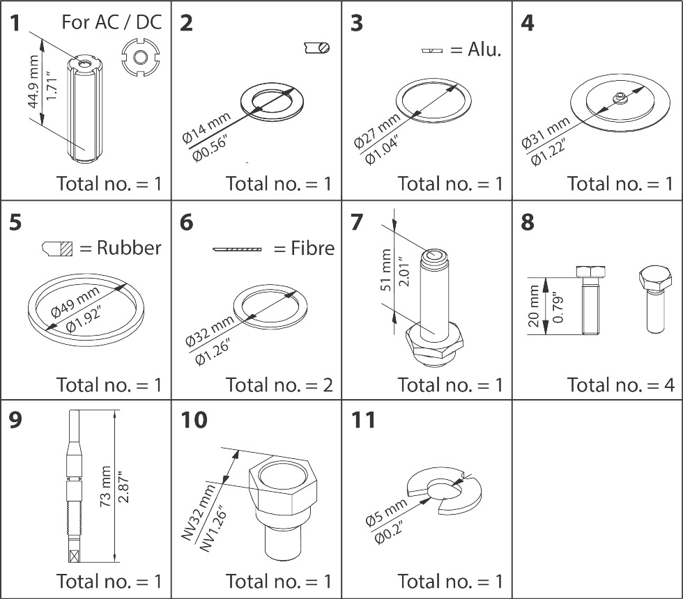 Danfoss Overhaul kit