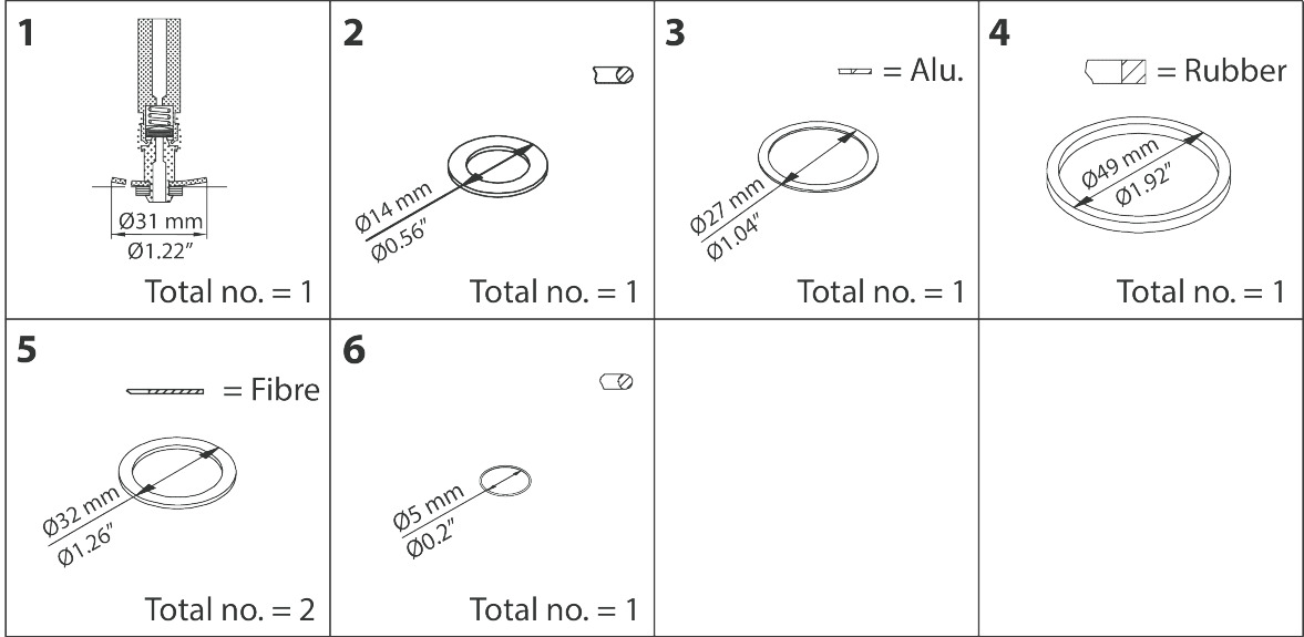 Danfoss Repair kit