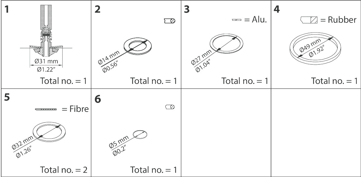 Danfoss Repair kit