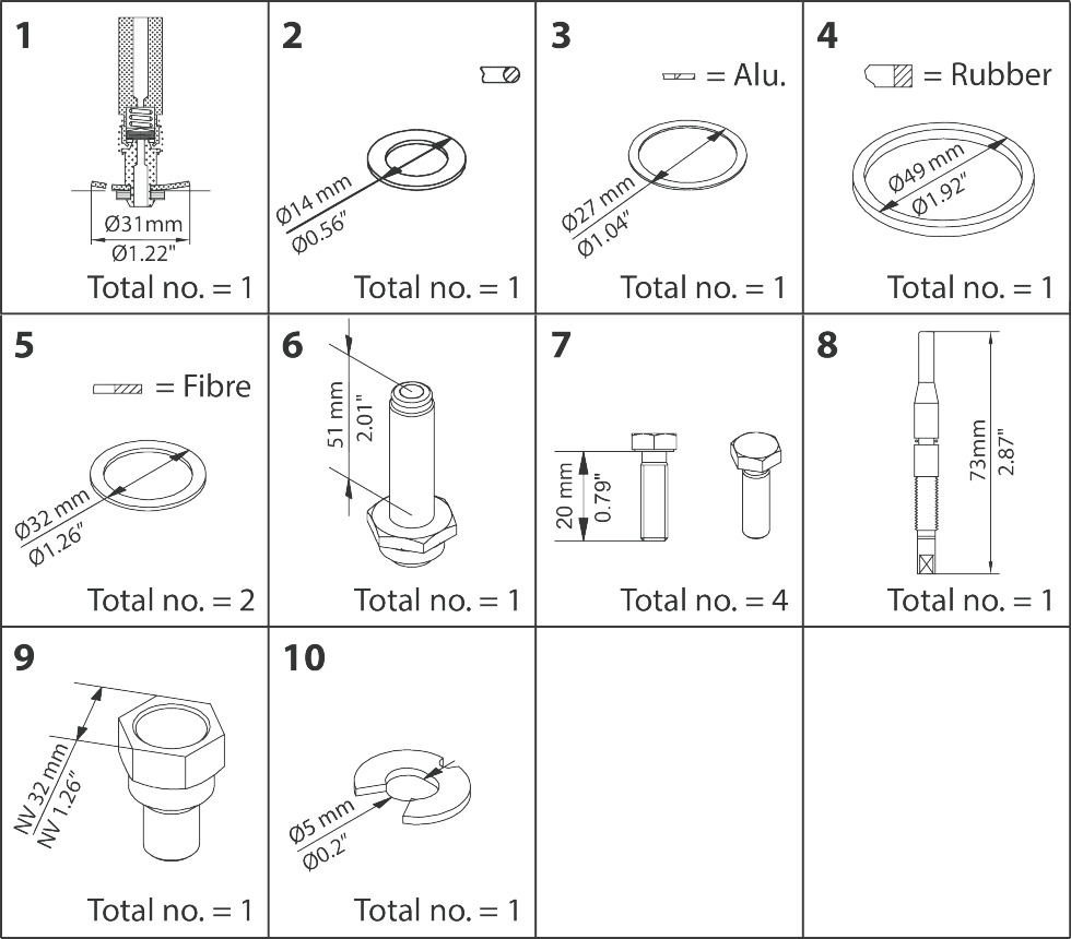 Danfoss Overhaul kit