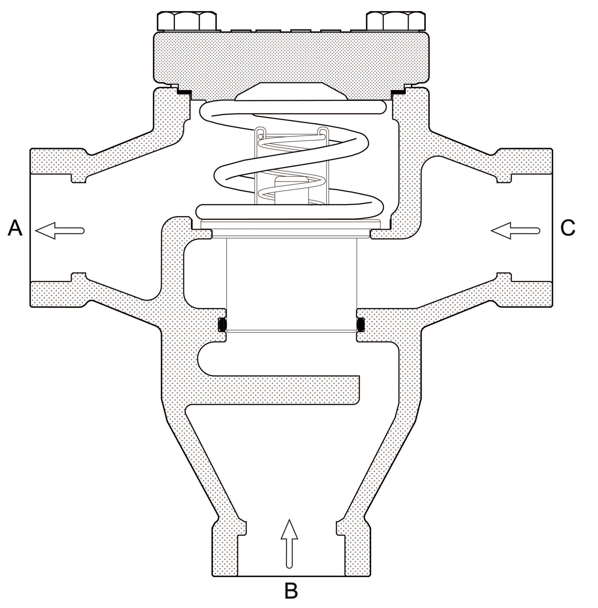 Danfoss Spare part, ORV 25 - 40, Dismounting kit