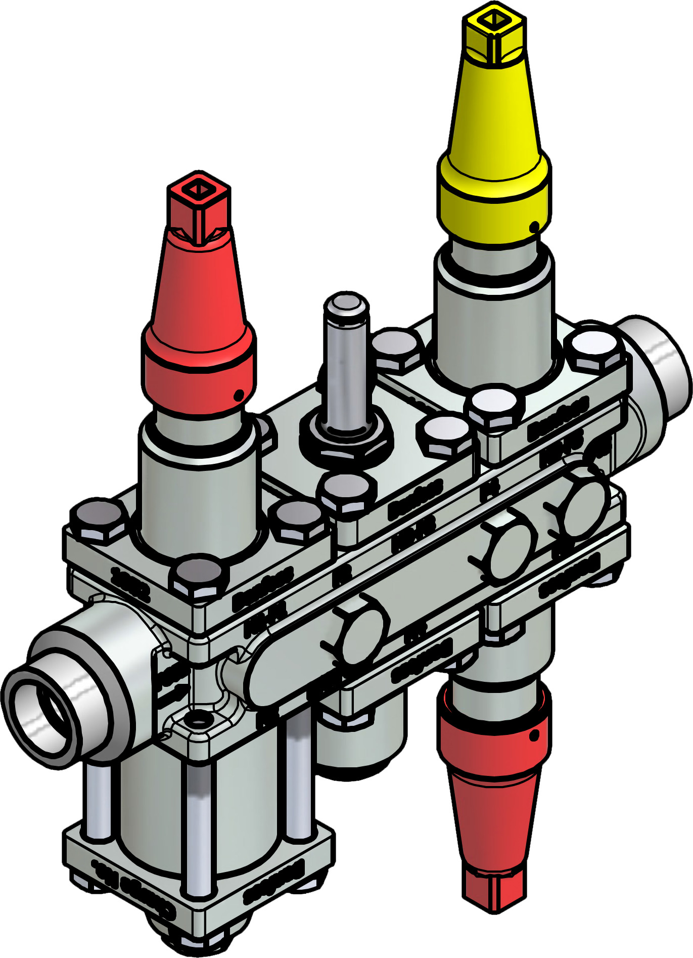 Danfoss Valve station, ICF 20-6-3RA, 20 mm