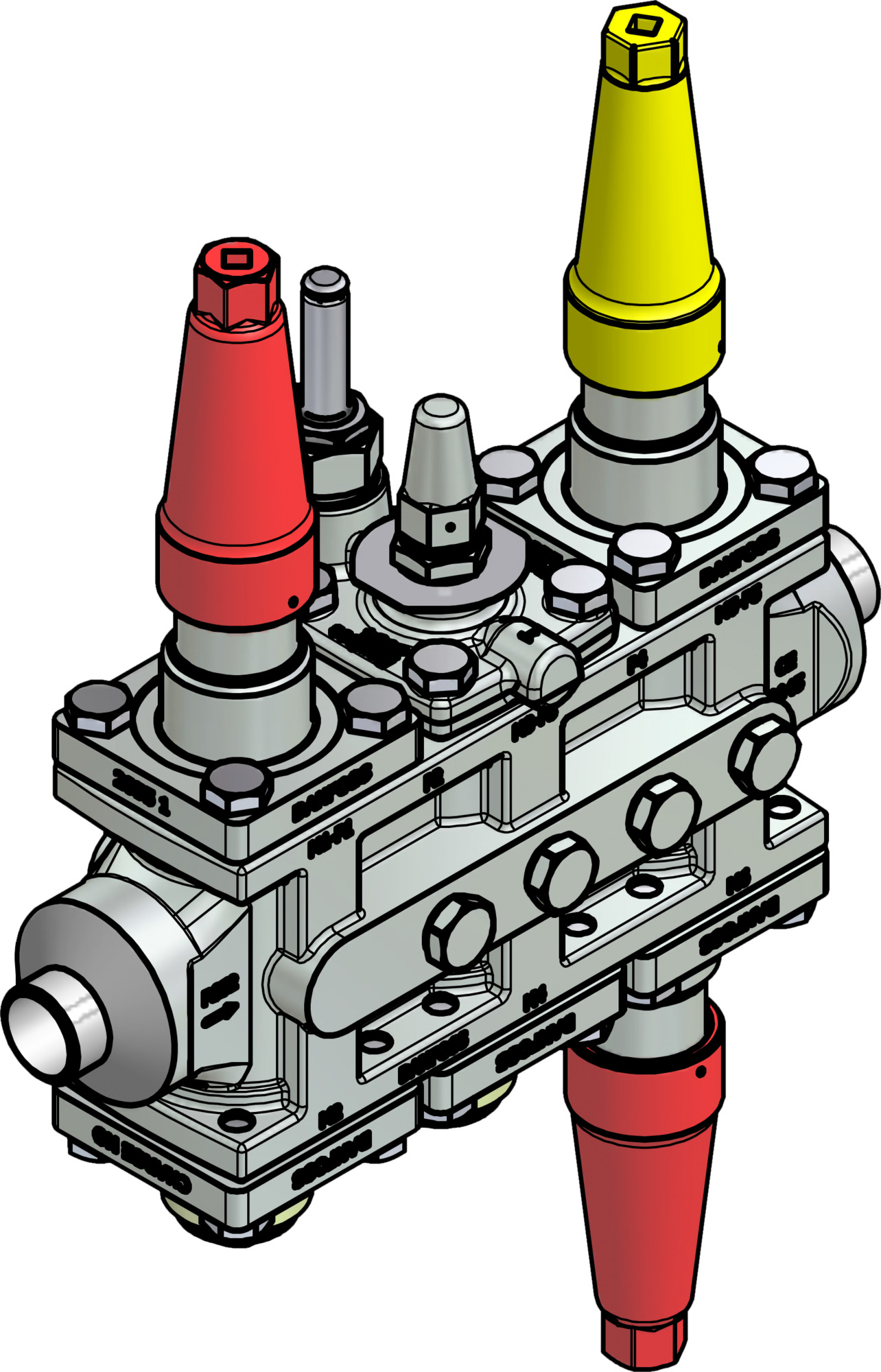 Danfoss Valve station, ICF 25-6-3RA, 25 mm