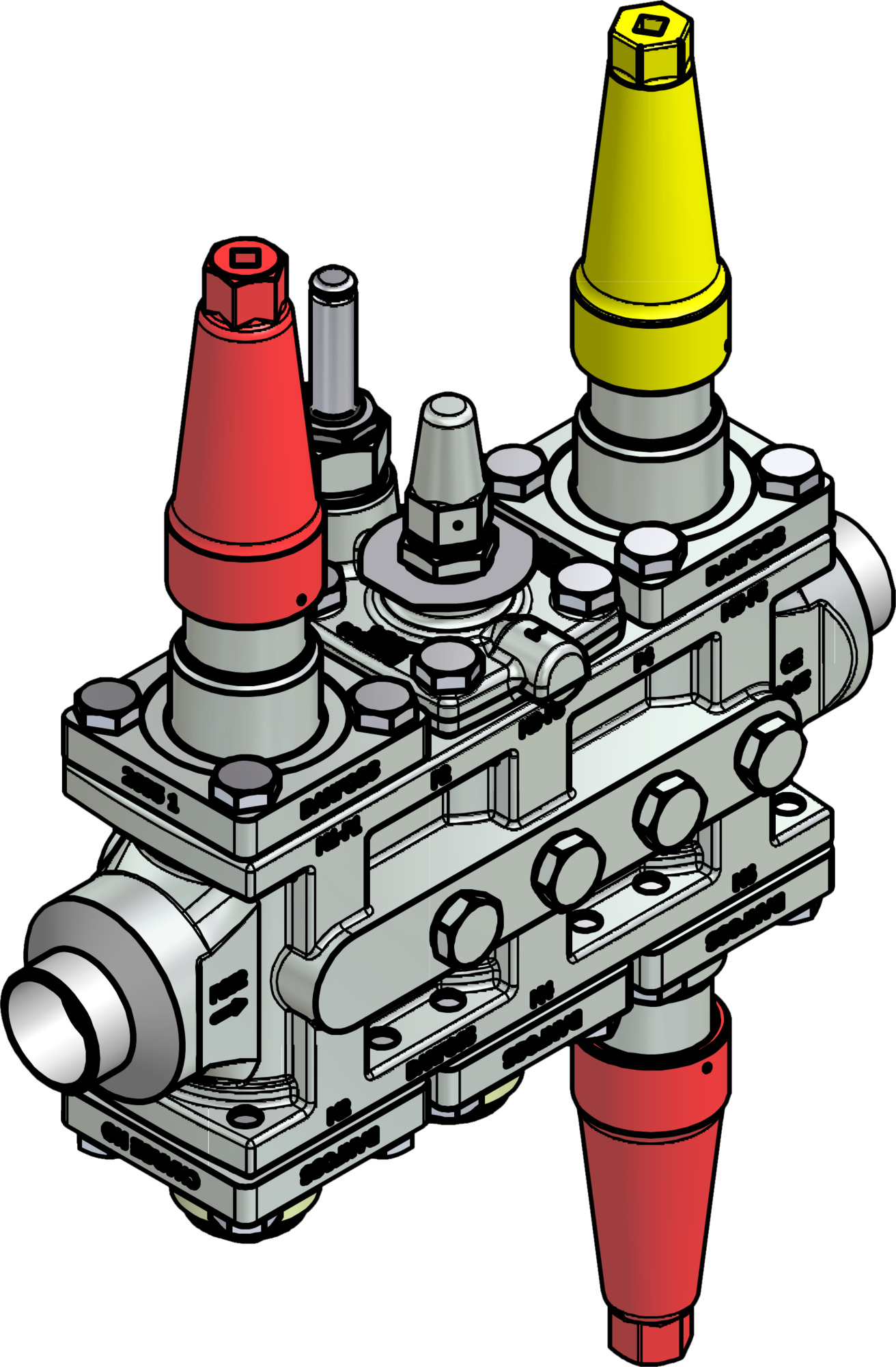 Danfoss Valve station, ICF 25-6-3RA, 32 mm