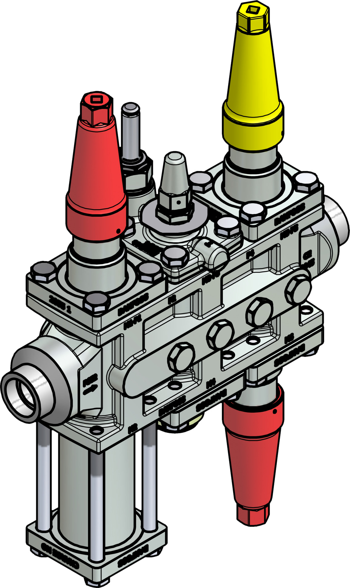 Danfoss Valve station, ICF 25-6-3RA, 25 mm