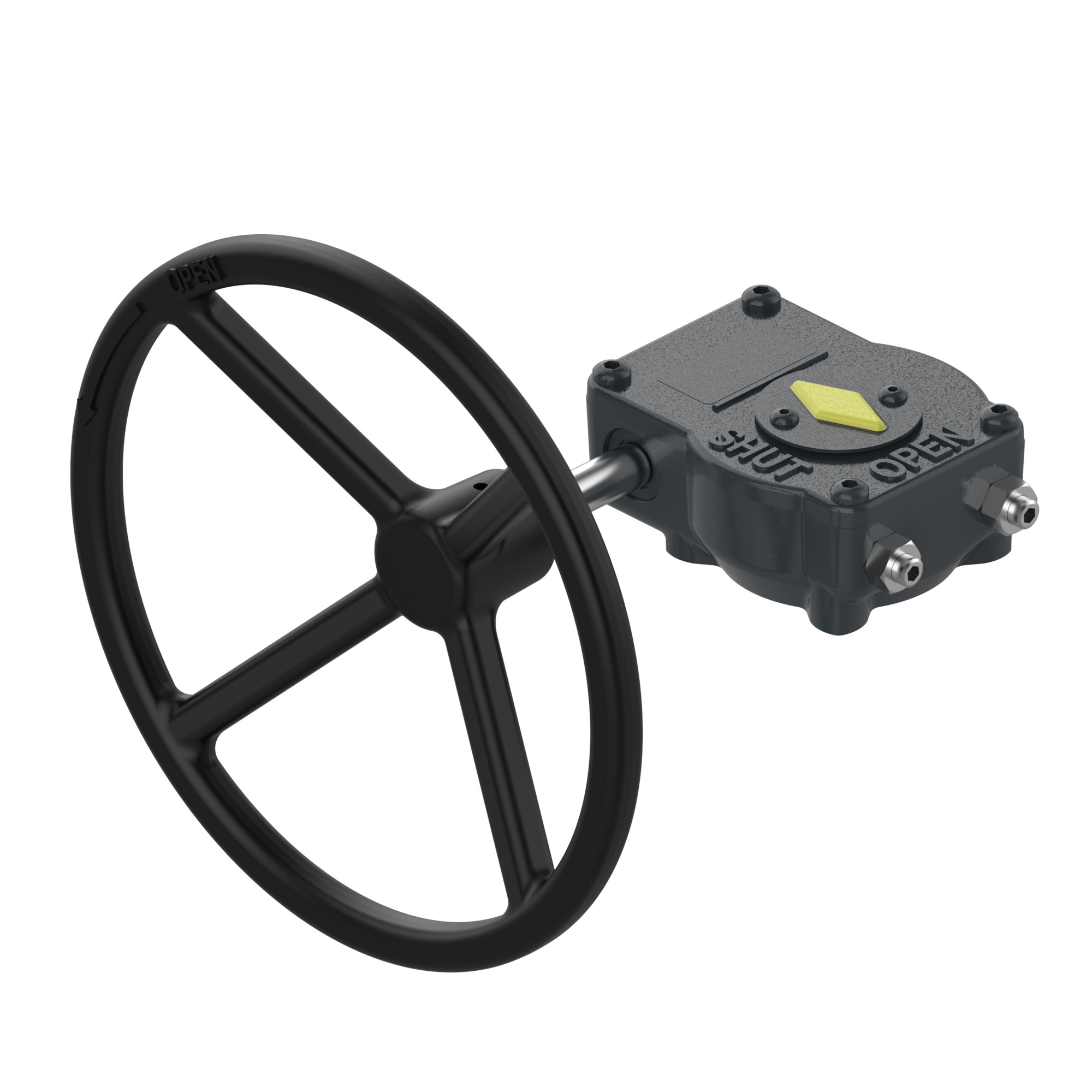 Danfoss Ball valves accessories, Gearbox for JIP Ball valve