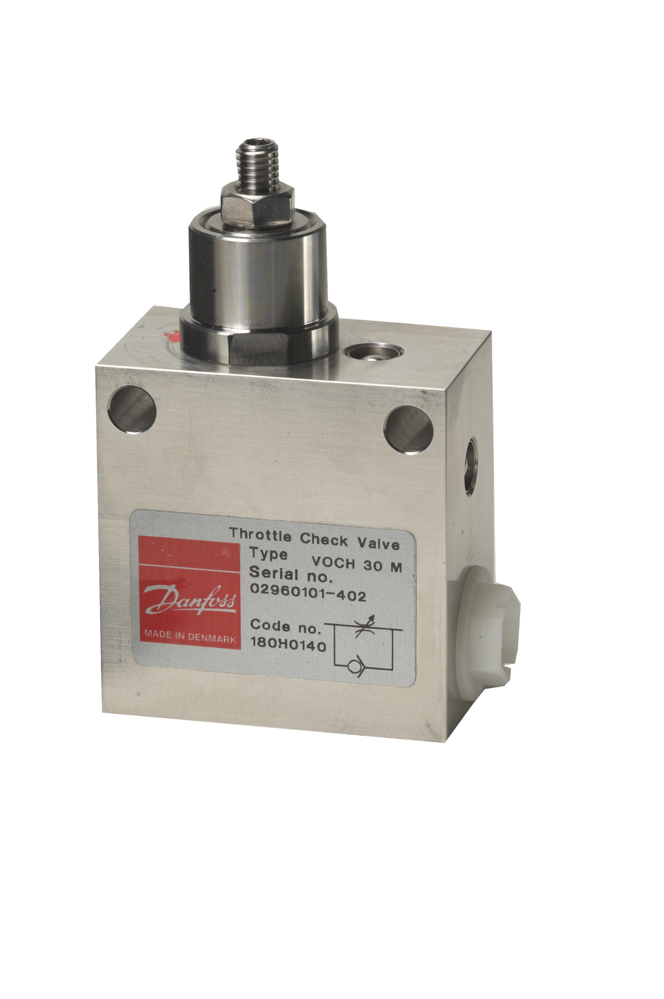 Danfoss Manually operated valves, VOCH 30 M