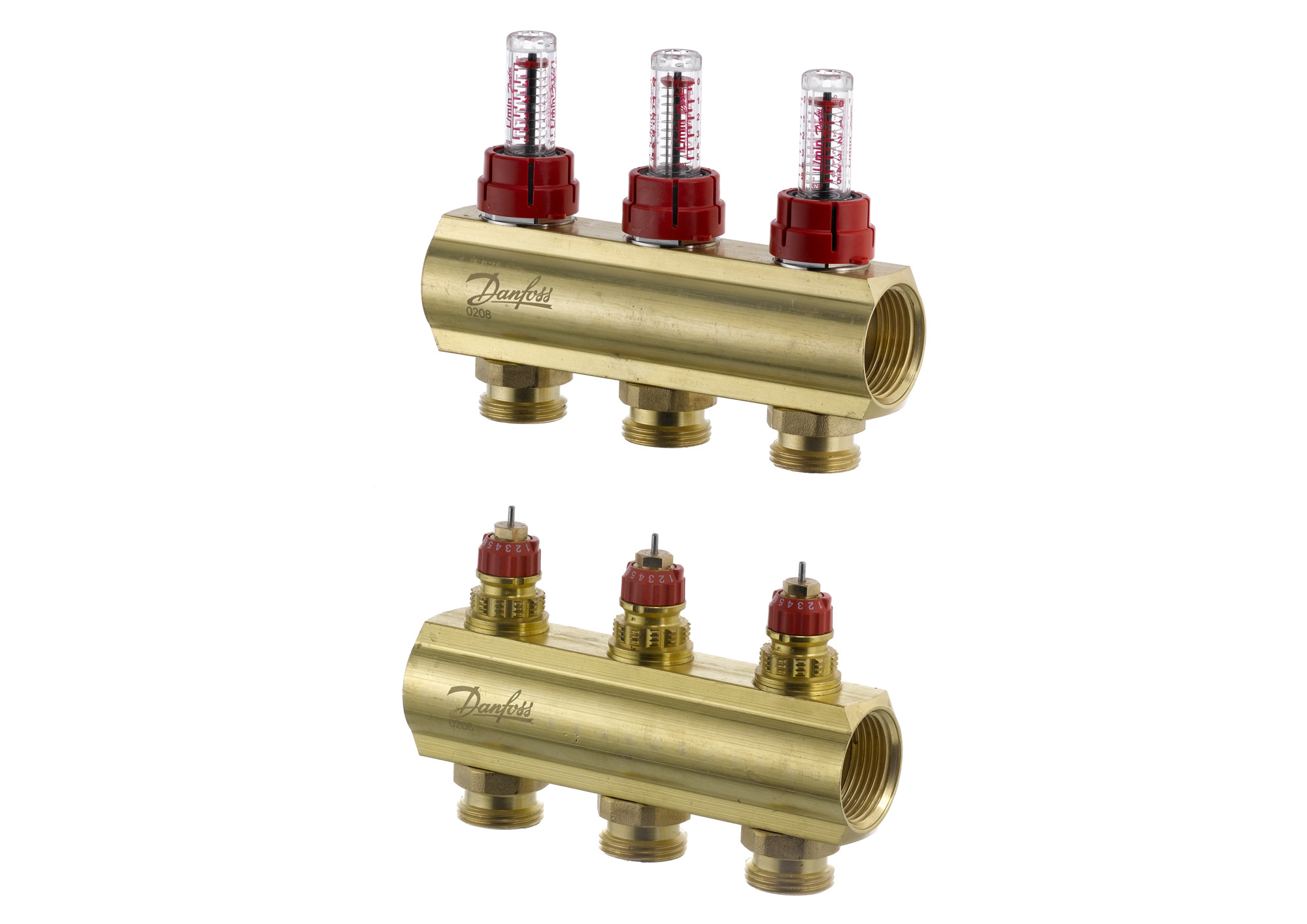 Danfoss Manifold FHF-F, BRASS||BRASS