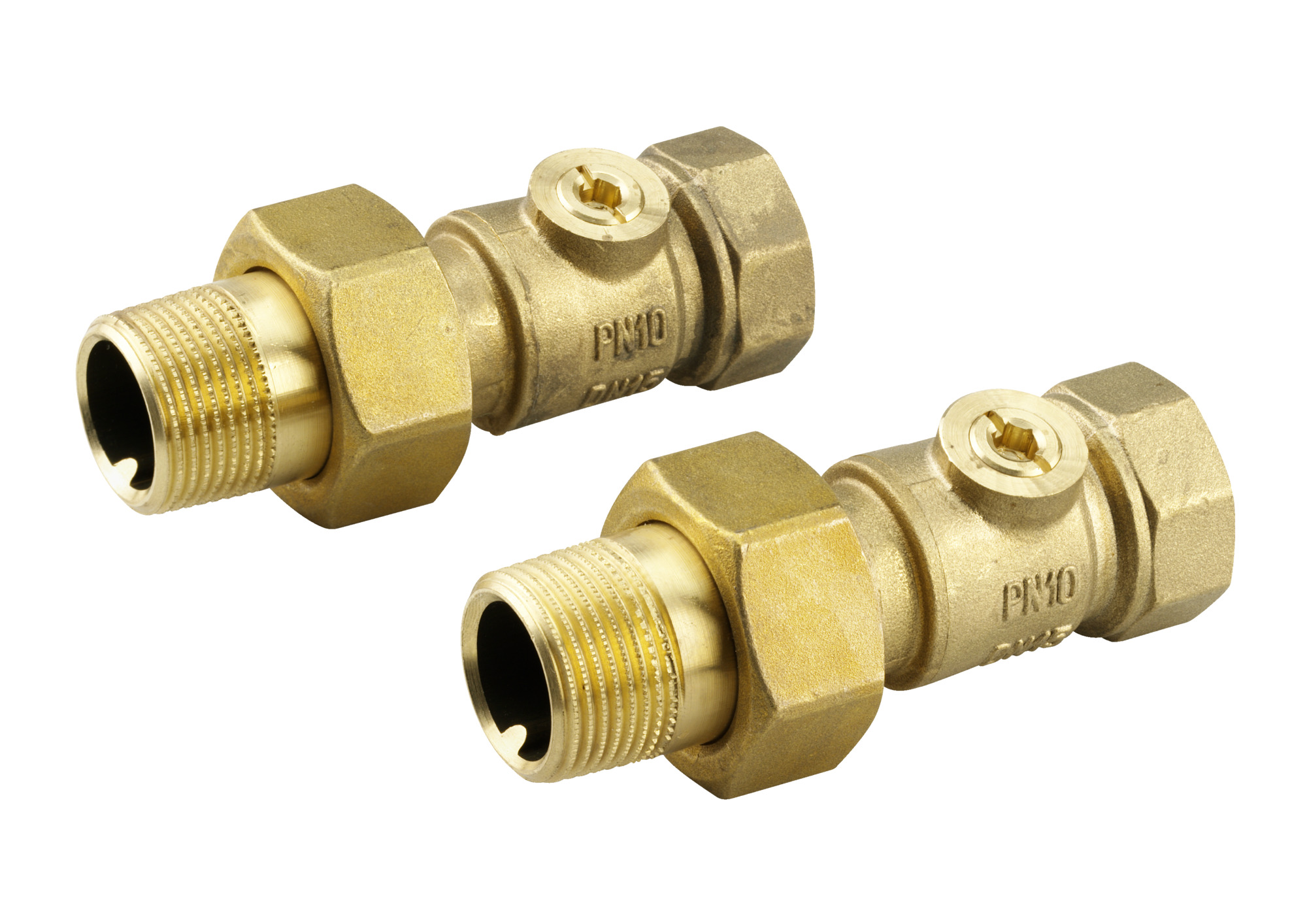 Danfoss Fittings with shut-off ball valve DN 20