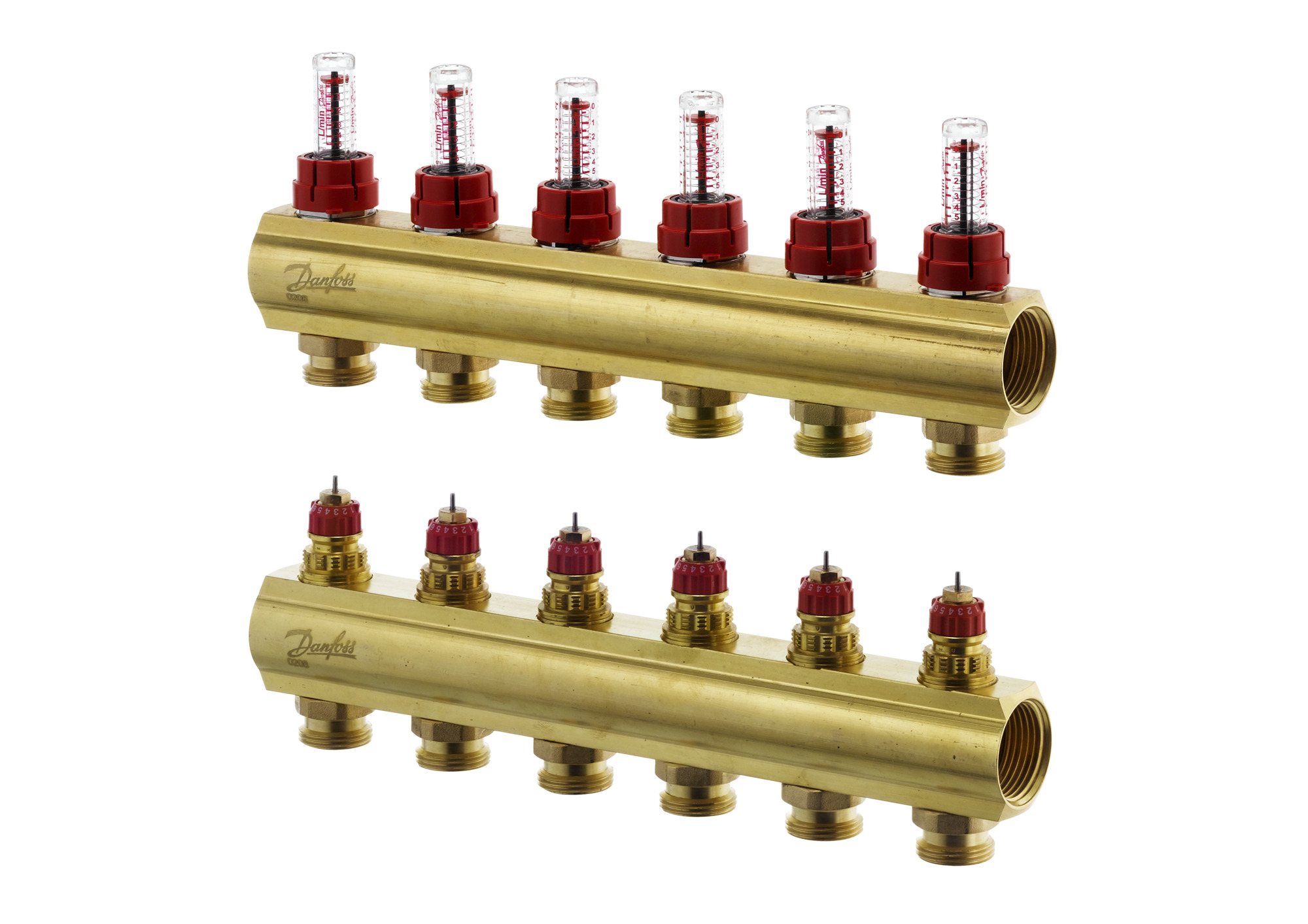 Danfoss Manifold FHF-F, BRASS||BRASS