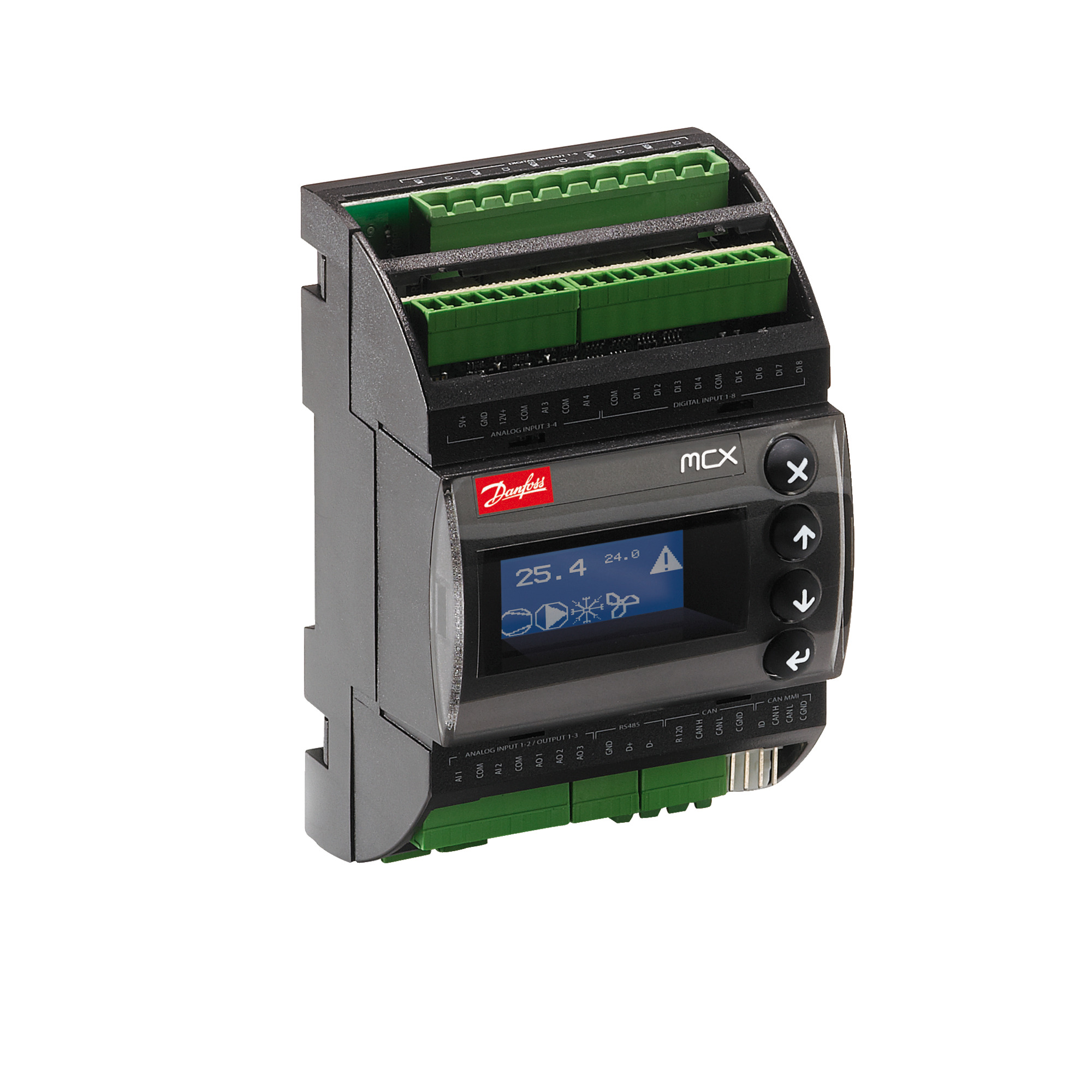 Danfoss Program. controller, 6 relays, MCX06D