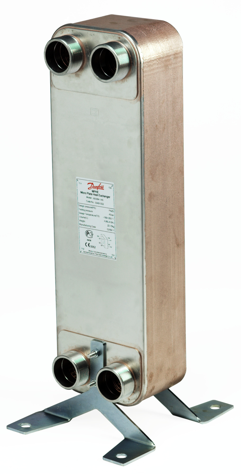 Danfoss Micro Plate heat exchanger, XB59M-1
