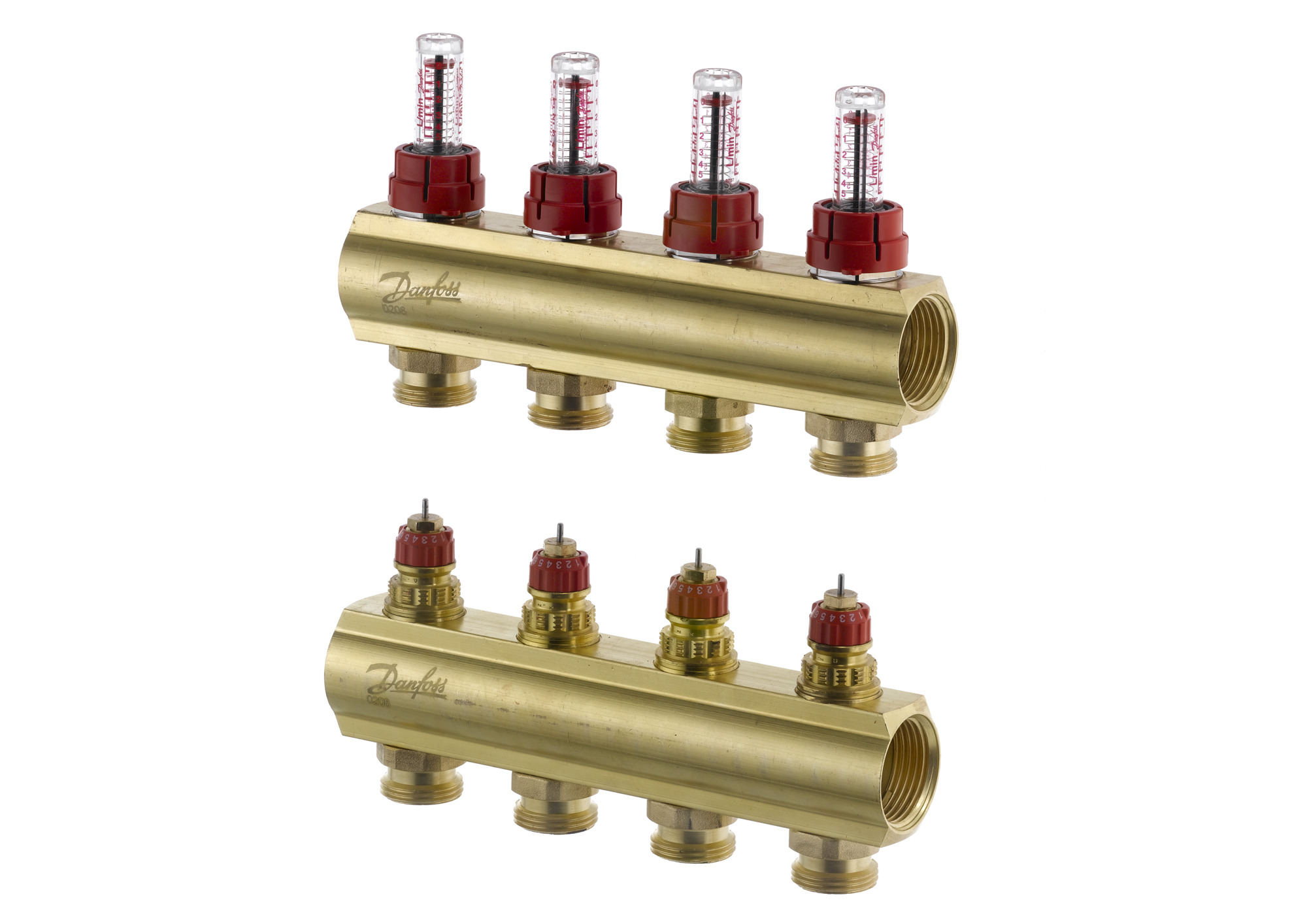 Danfoss Manifold FHF-F, BRASS||BRASS