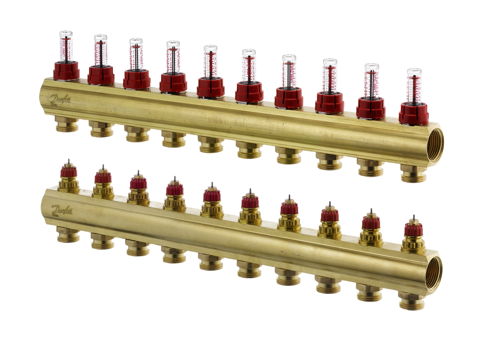 Danfoss Manifold FHF-F, BRASS||BRASS