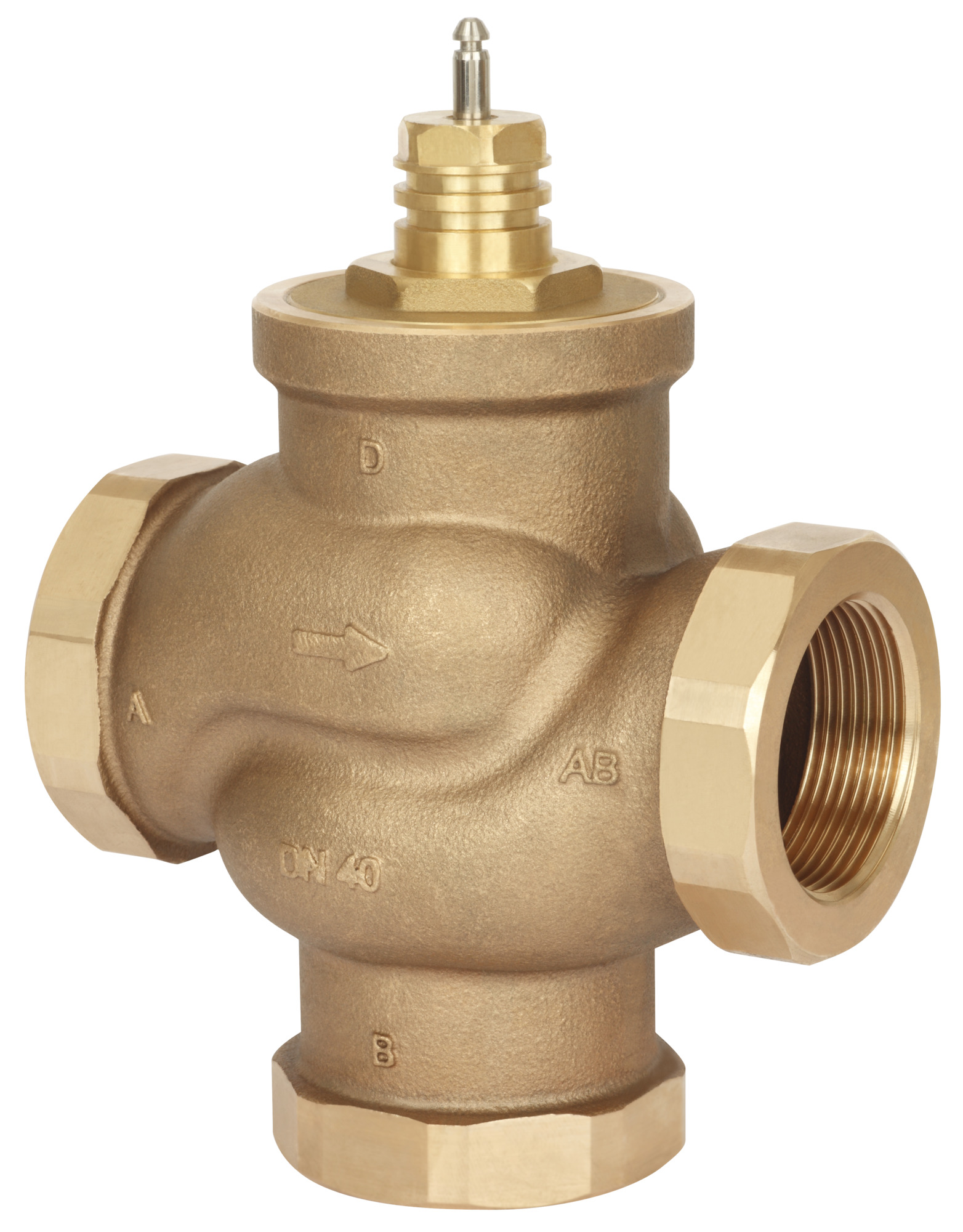 Danfoss VRB 3 PN16 15/0, 63 3-way seated int. thr