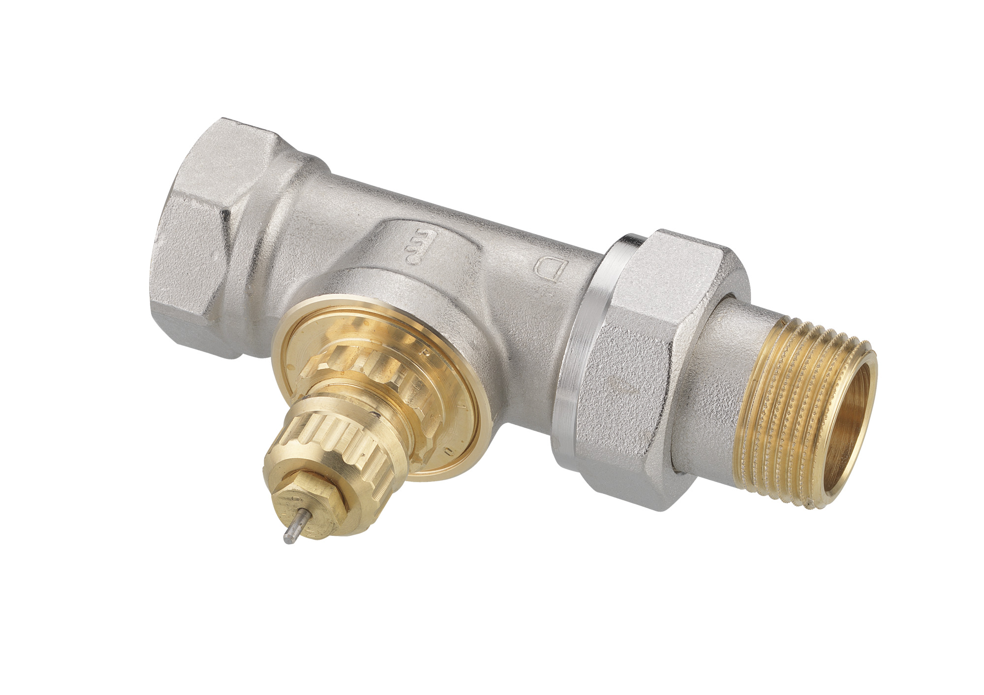 Danfoss Radiator Valves, RA-G, High flow, DN 20, Straight, D