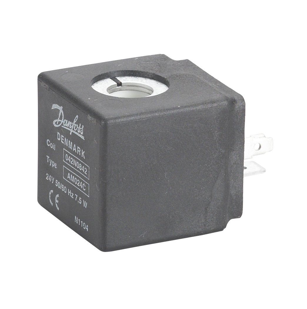 Danfoss Solenoid coil, AM012D, DIN Spade