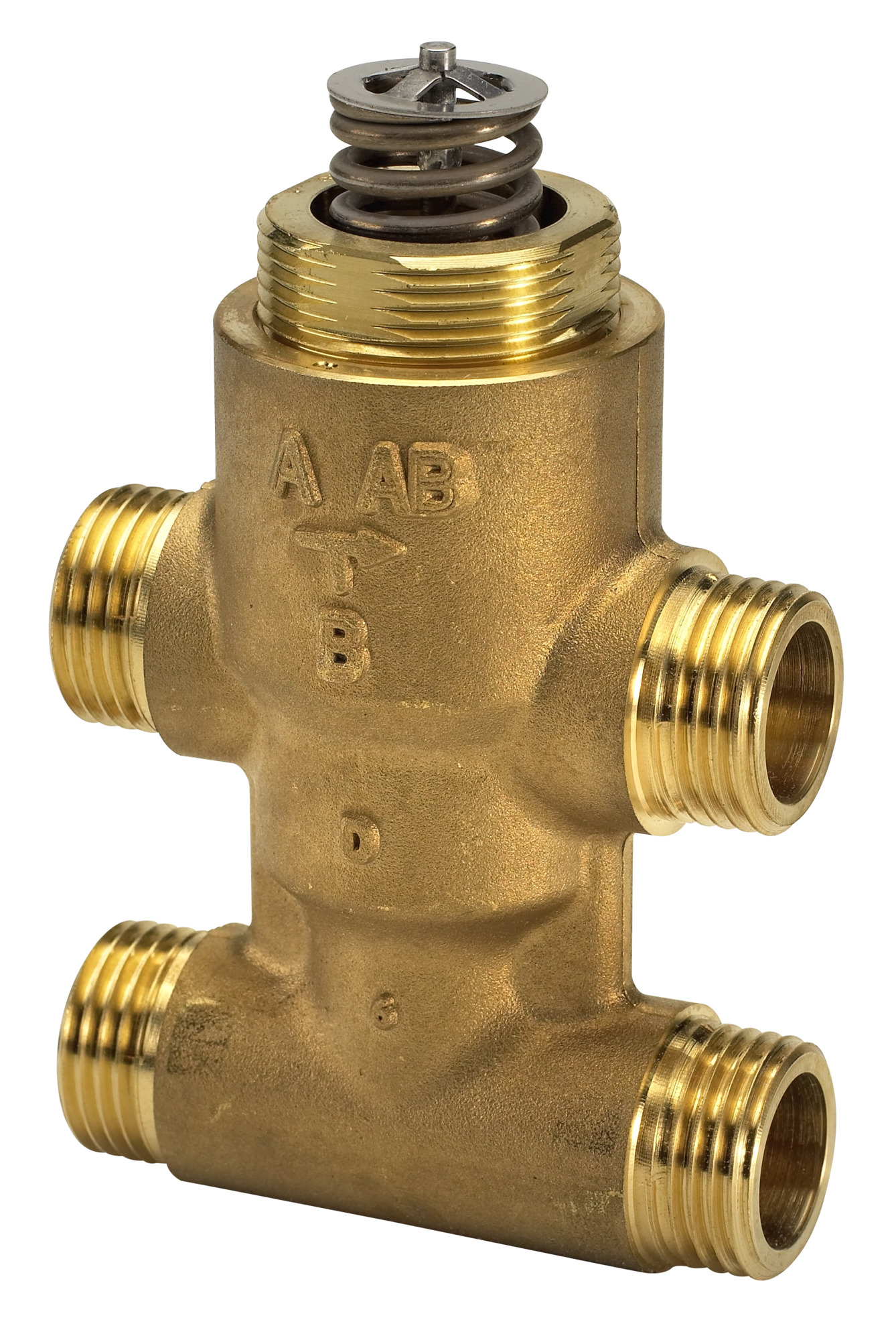 Danfoss HVZ 4 PN16 15/0, 4 2-way seated flat end