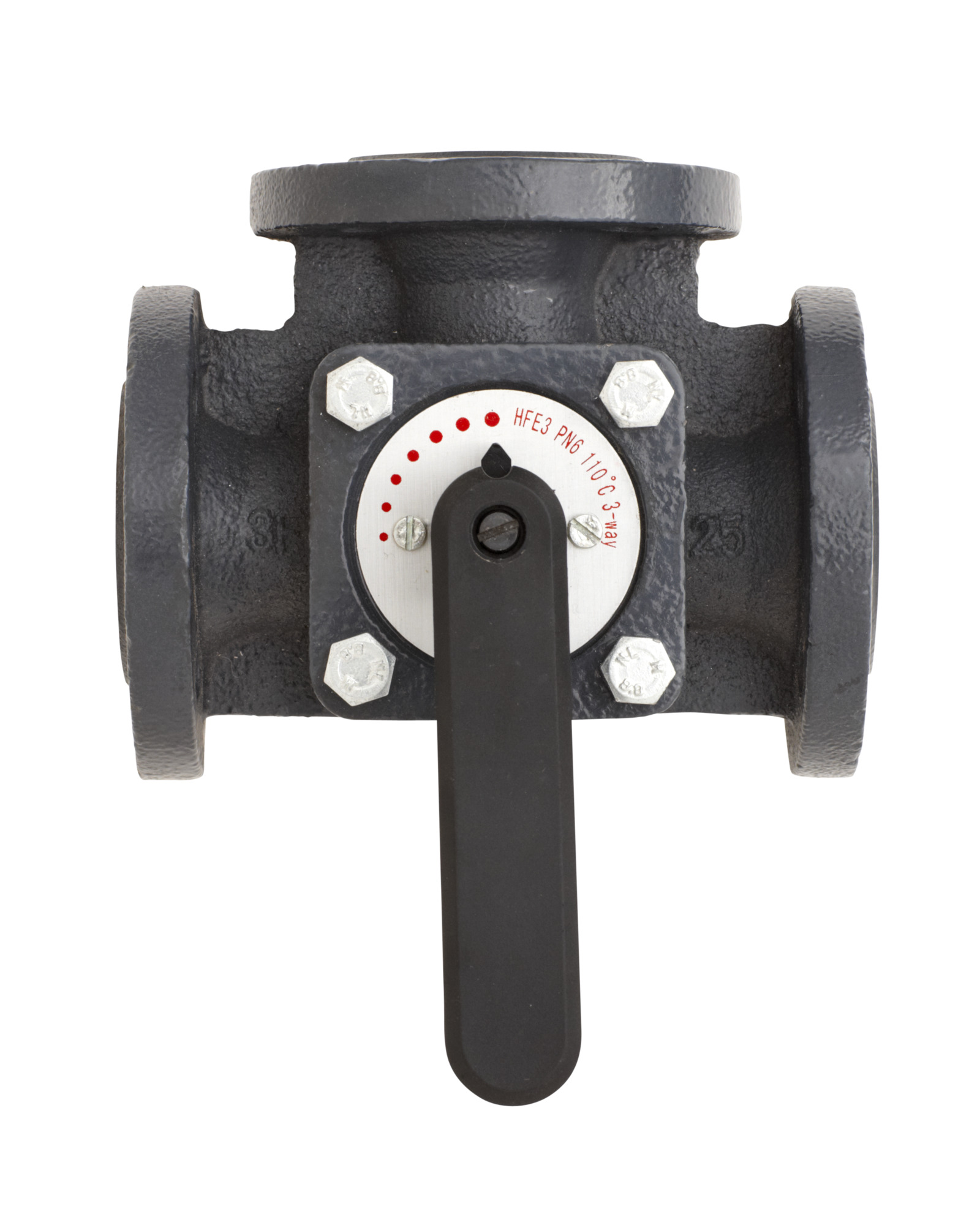 Danfoss HFE 3 PN6 20/12 rotary 3-way Flange