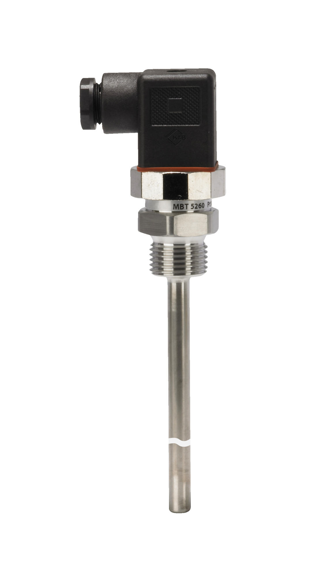 Insertion temperature sensors