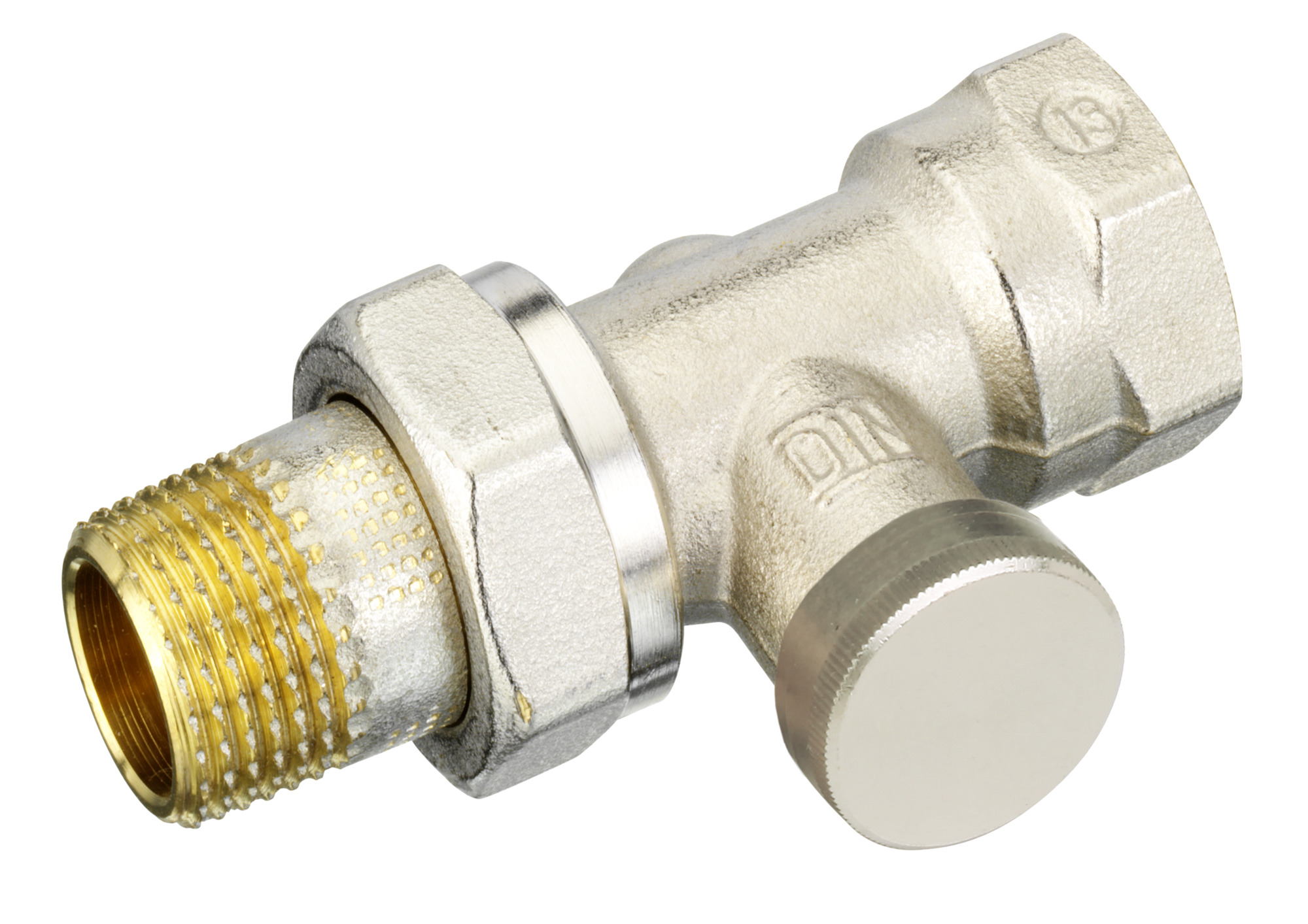 Danfoss Lockshield Valves, RLV-S, DN 15, Straight, Standard, Internal thread