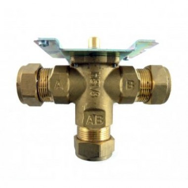 Danfoss HSV3, 22mm external compression, Shoe, 3 Port Valve Body