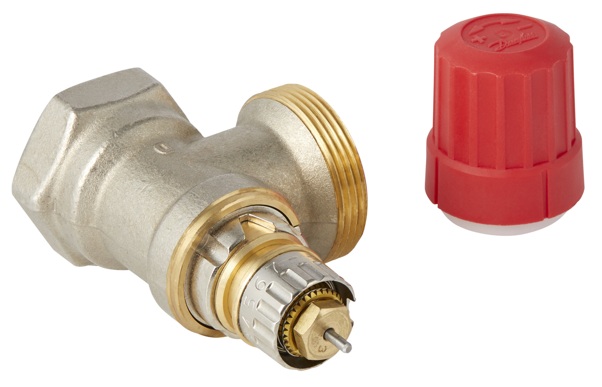 Danfoss Radiator Valves, RA-N, Normal flow, DN 20, Angle, S