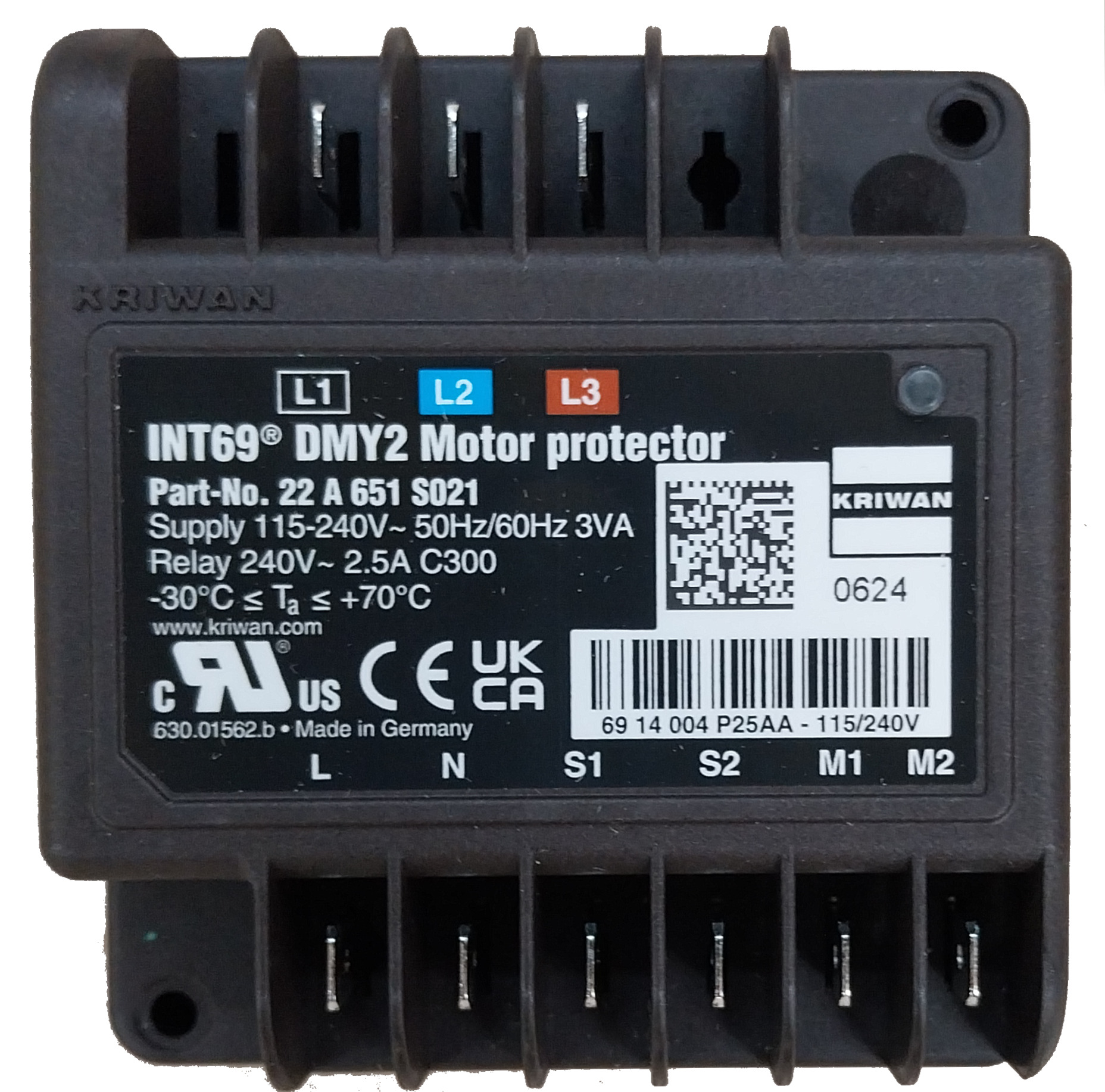 Danfoss Electrical component, Motor protection module